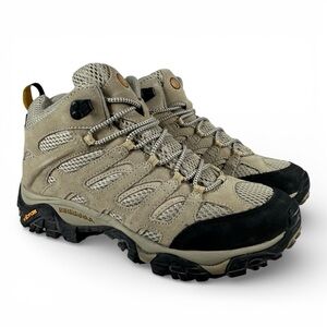 Merrell Moab  2 Vent Mid Hiking Boots Women's 10.5 M - J06048W Taupe Brown Tan